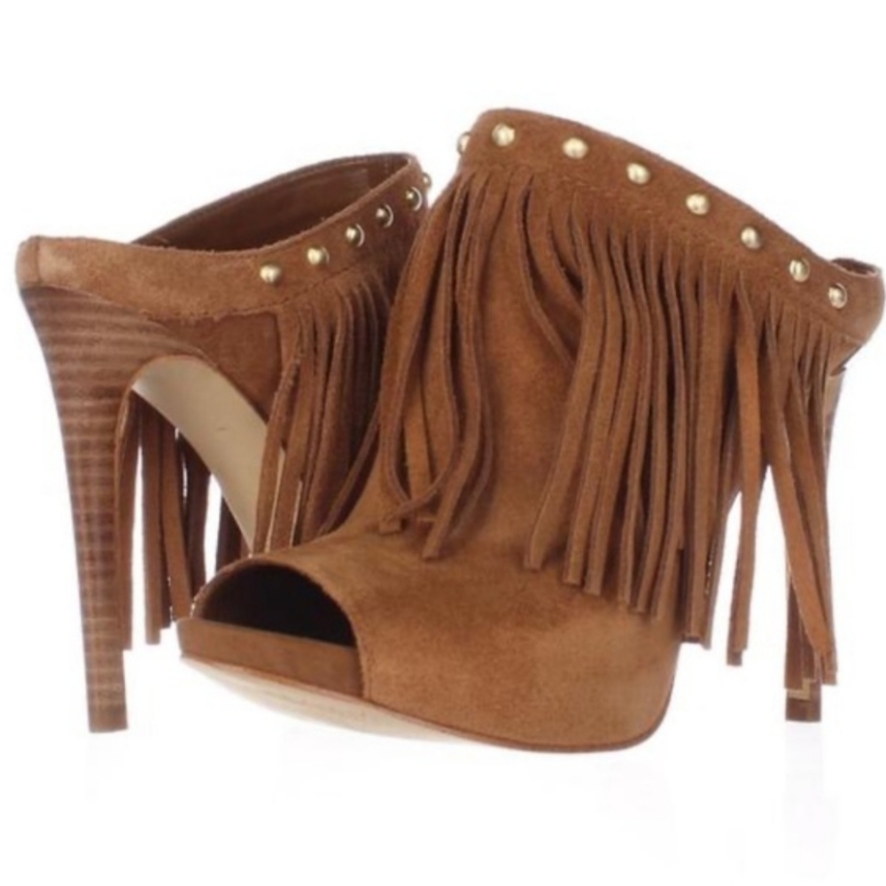 GUESS Mules Brown Suede size 6